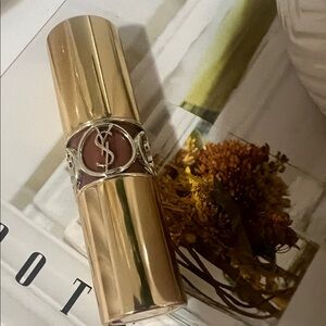 Saint Laurent Gold Lipstick Case